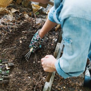 crop-femme-creusant-le-sol_edited jardinage paillage